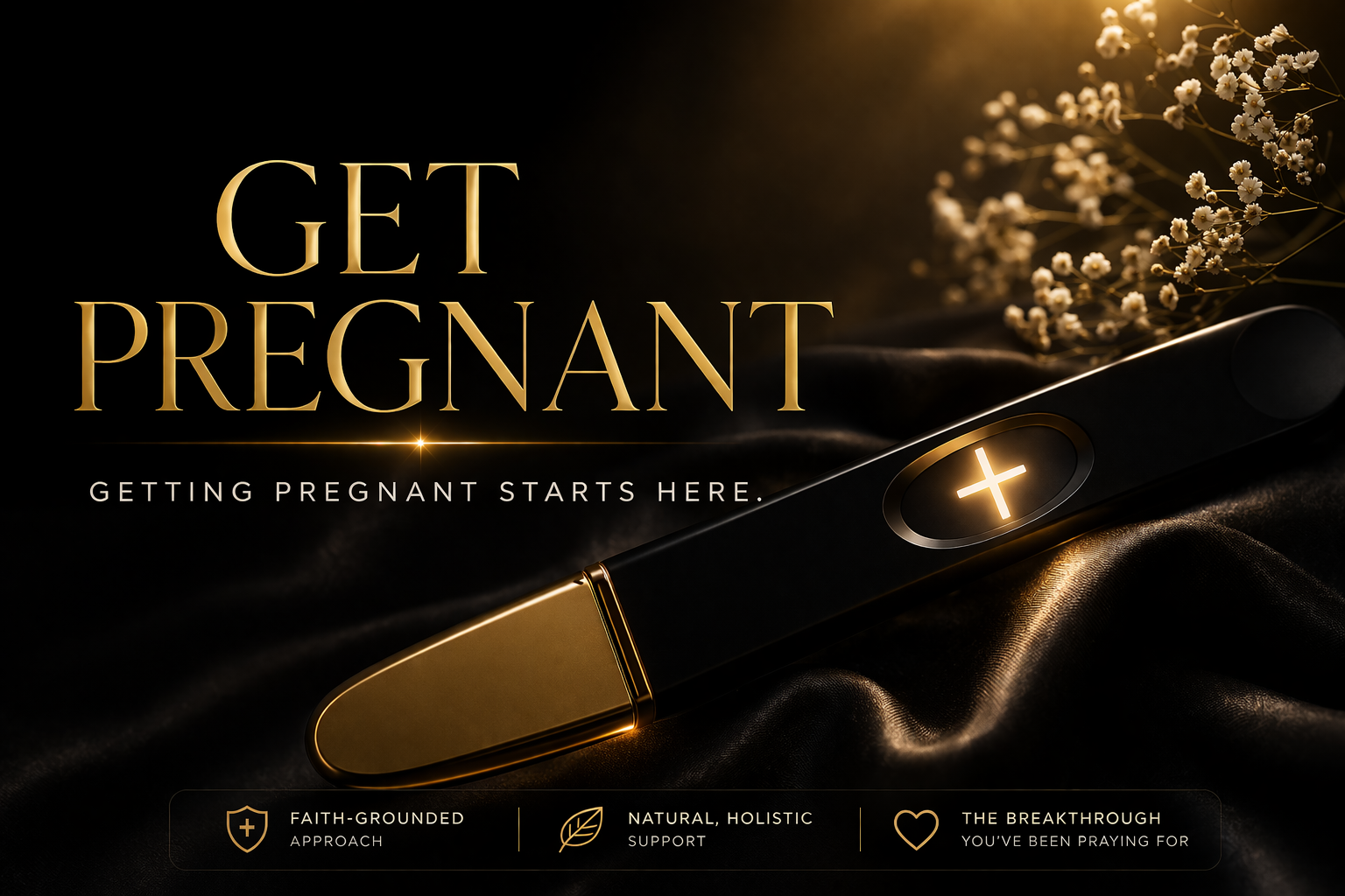 Get Pregnant course banner